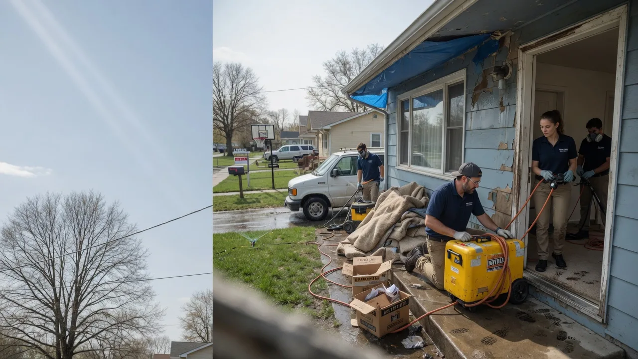 Basement Flood Cleanup in Friendship, IN near me
